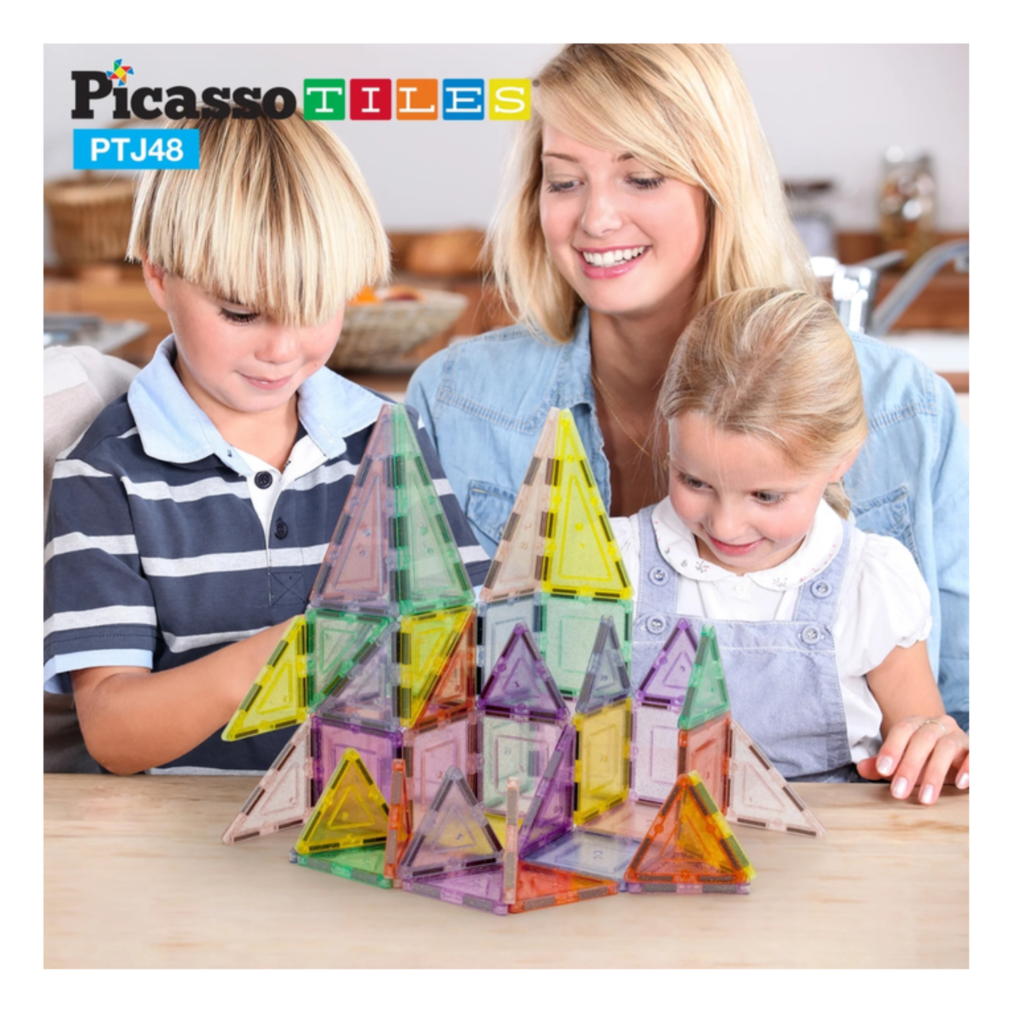 PICASSO TILES Magnetni set – 48 kosov