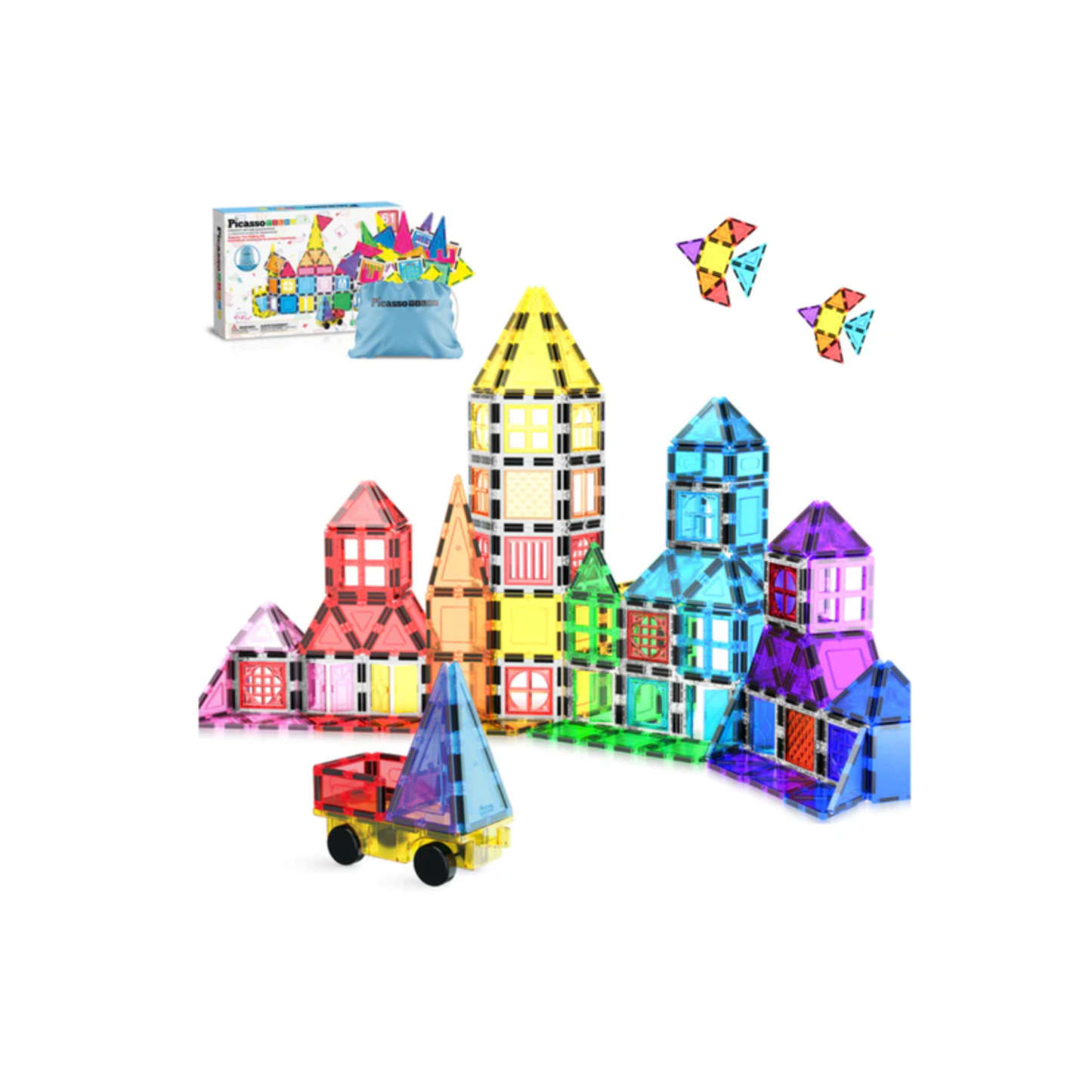 PICASSO TILES Magnetni set – 61 kosov